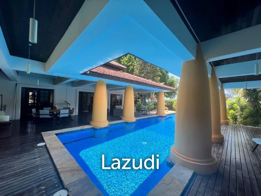 HUNSA RESIDENCES : 4 Bed Pool Villa with sea and mountain view