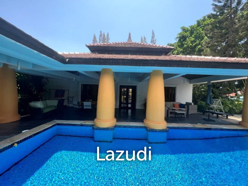 HUNSA RESIDENCES : 4 Bed Pool Villa with sea and mountain view