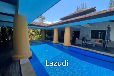 HUNSA RESIDENCES : 4 Bed Pool Villa with sea and mountain view