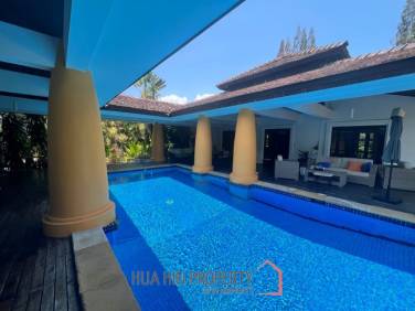 HUNSA RESIDENCES : 4 Bed Pool Villa with sea and mountain view