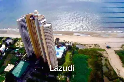 Cha-am: 140 SQM Beachfront Condotel Cliff and Beach