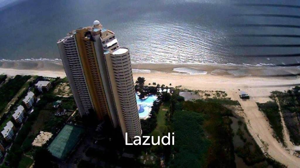Cha-am: 140 SQM Beachfront Condotel Cliff and Beach