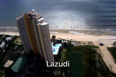 Cha-am: 140 SQM Beachfront Condotel Cliff and Beach