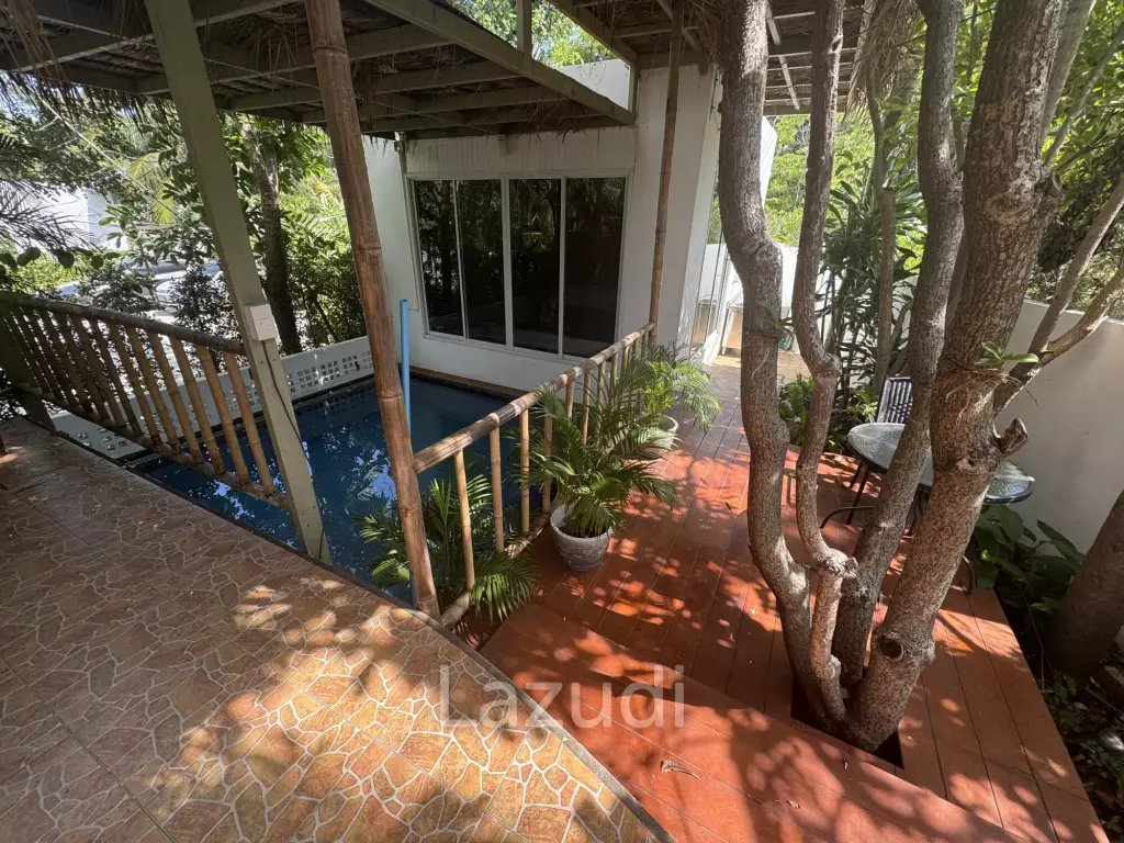 SAI NOI BEACH: UNIQUE pool villa a few 100 m from Sea
