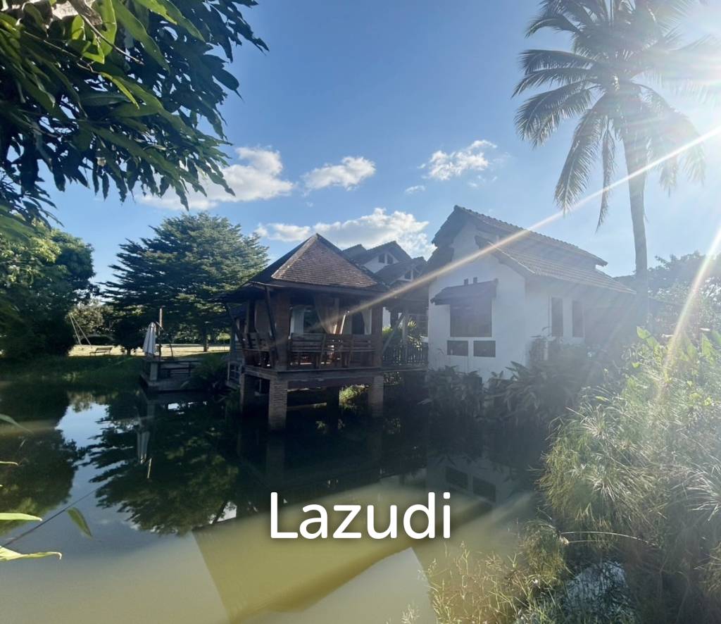 ขายบ้านพร้อมที่ดิน 2 ไร่ใกล้มหาวิทยาลัยและสนามบินในต.บ้านดู่