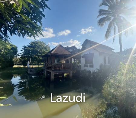 ขายบ้านพร้อมที่ดิน 2 ไร่ใกล้มหาวิทยาลัยและสนามบินในต.บ้านดู่