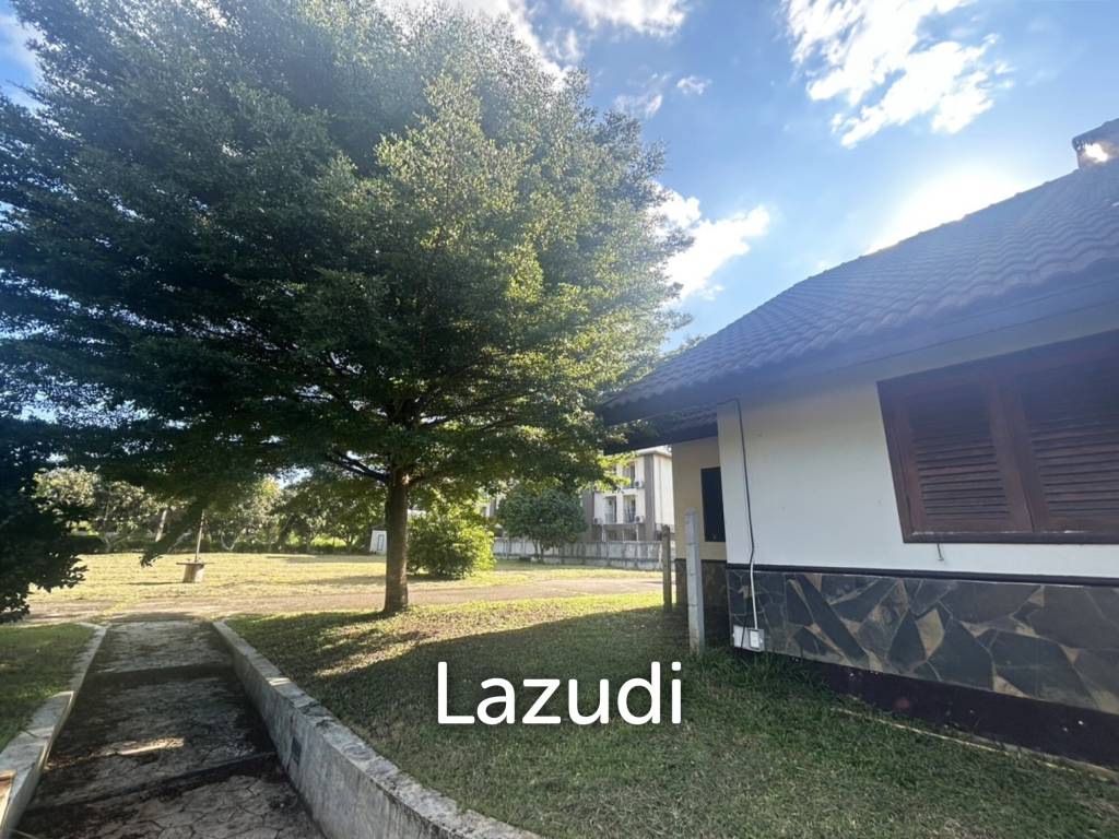 ขายบ้านพร้อมที่ดิน 2 ไร่ใกล้มหาวิทยาลัยและสนามบินในต.บ้านดู่