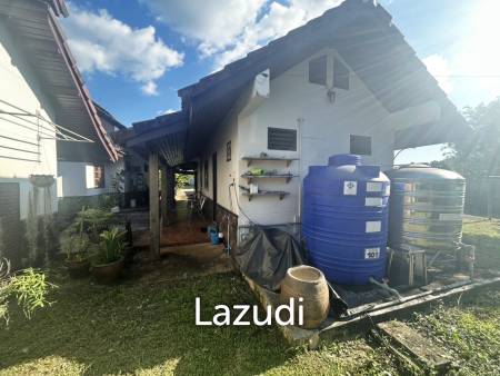 ขายบ้านพร้อมที่ดิน 2 ไร่ใกล้มหาวิทยาลัยและสนามบินในต.บ้านดู่