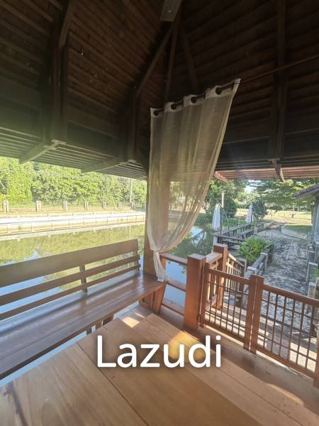 ขายบ้านพร้อมที่ดิน 2 ไร่ใกล้มหาวิทยาลัยและสนามบินในต.บ้านดู่