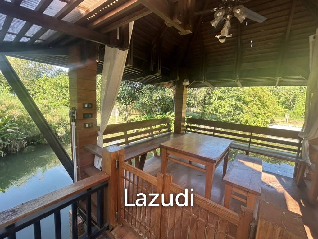 ขายบ้านพร้อมที่ดิน 2 ไร่ใกล้มหาวิทยาลัยและสนามบินในต.บ้านดู่