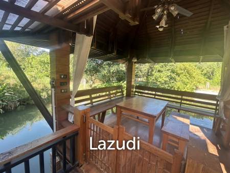 ขายบ้านพร้อมที่ดิน 2 ไร่ใกล้มหาวิทยาลัยและสนามบินในต.บ้านดู่