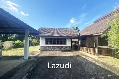 ขายบ้านพร้อมที่ดิน 2 ไร่ใกล้มหาวิทยาลัยและสนามบินในต.บ้านดู่