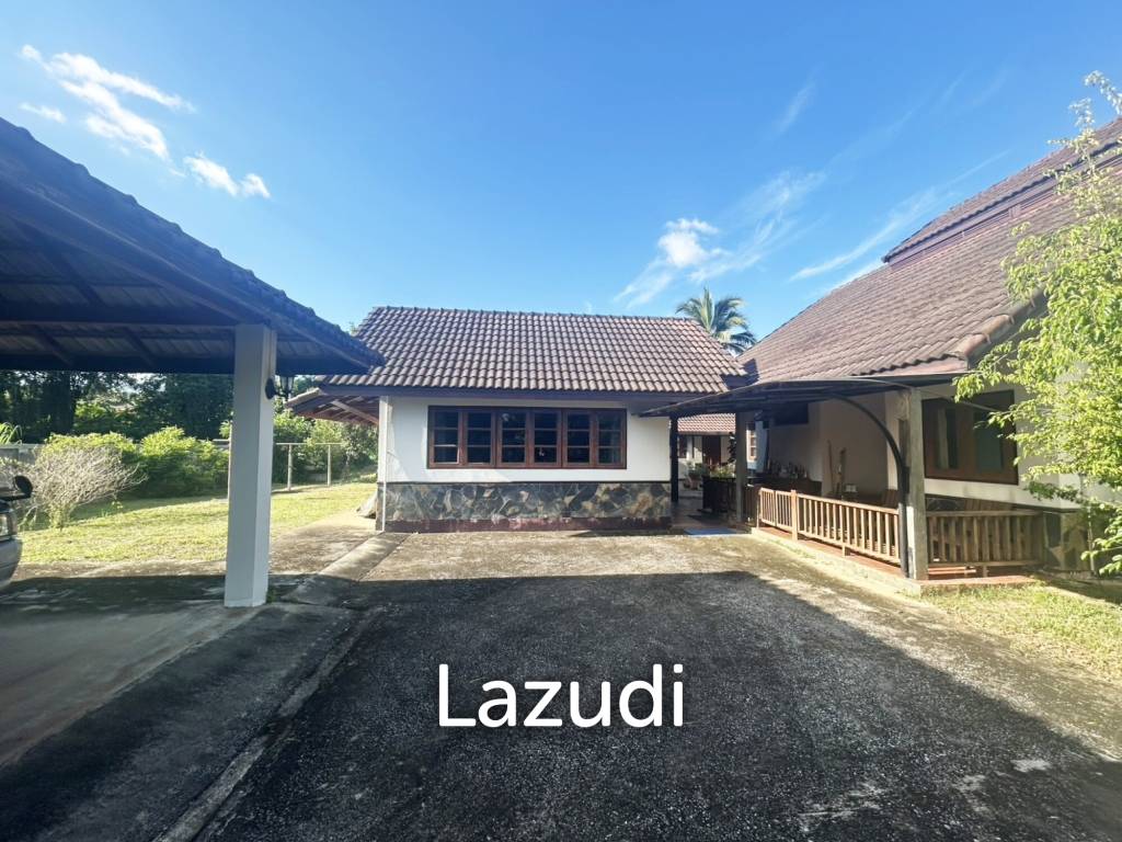 ขายบ้านพร้อมที่ดิน 2 ไร่ใกล้มหาวิทยาลัยและสนามบินในต.บ้านดู่