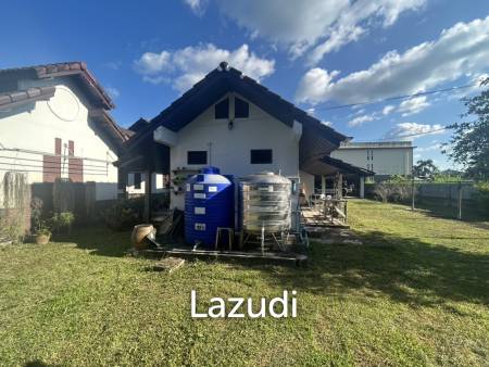 ขายบ้านพร้อมที่ดิน 2 ไร่ใกล้มหาวิทยาลัยและสนามบินในต.บ้านดู่