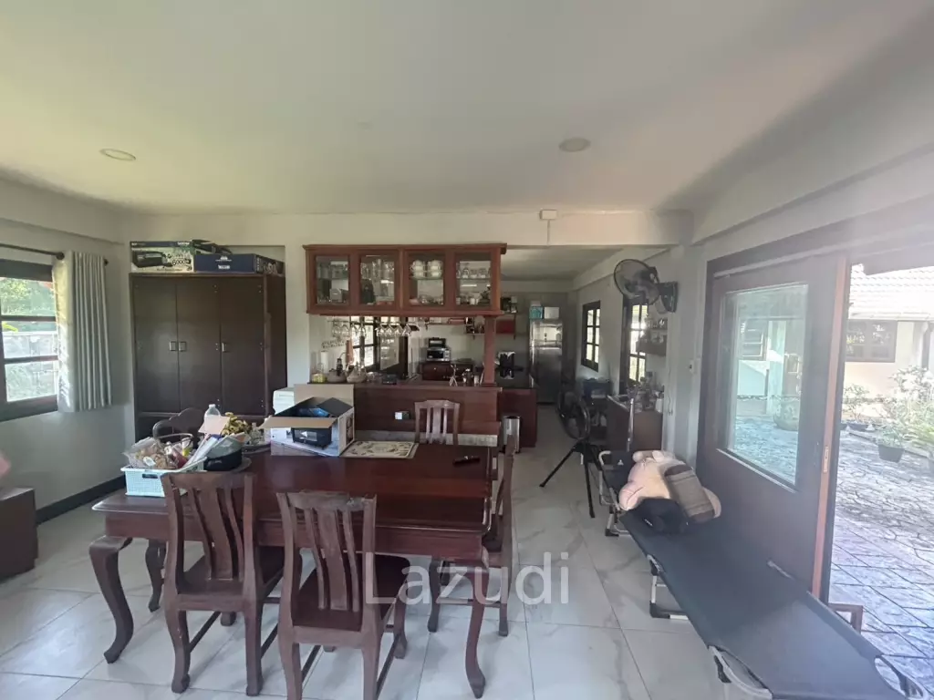 ขายบ้านพร้อมที่ดิน 2 ไร่ใกล้มหาวิทยาลัยและสนามบินในต.บ้านดู่