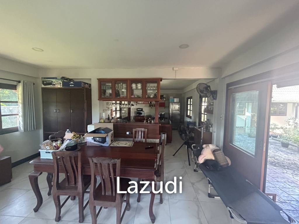 ขายบ้านพร้อมที่ดิน 2 ไร่ใกล้มหาวิทยาลัยและสนามบินในต.บ้านดู่