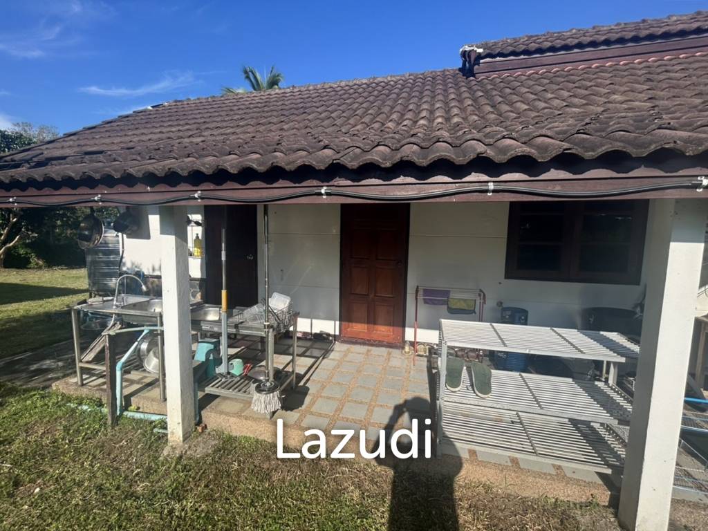 ขายบ้านพร้อมที่ดิน 2 ไร่ใกล้มหาวิทยาลัยและสนามบินในต.บ้านดู่