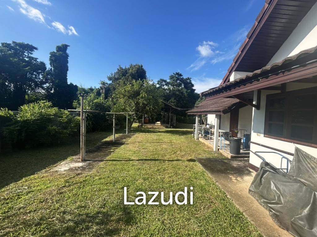 ขายบ้านพร้อมที่ดิน 2 ไร่ใกล้มหาวิทยาลัยและสนามบินในต.บ้านดู่