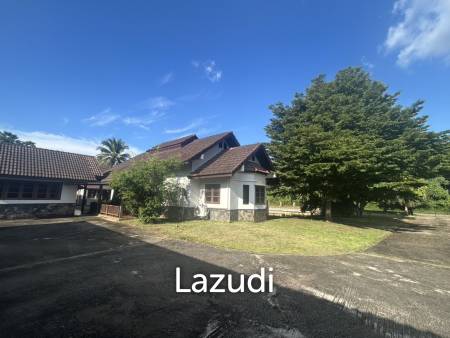 ขายบ้านพร้อมที่ดิน 2 ไร่ใกล้มหาวิทยาลัยและสนามบินในต.บ้านดู่