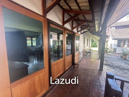 ขายบ้านพร้อมที่ดิน 2 ไร่ใกล้มหาวิทยาลัยและสนามบินในต.บ้านดู่