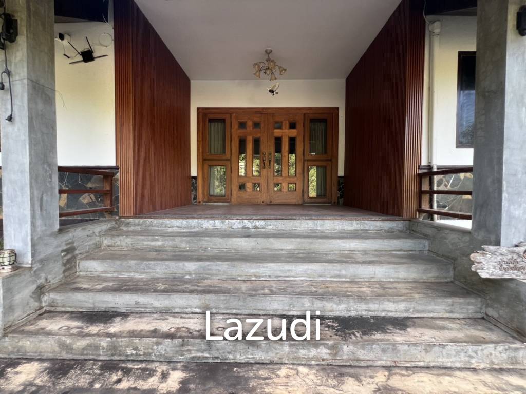 ขายบ้านพร้อมที่ดิน 2 ไร่ใกล้มหาวิทยาลัยและสนามบินในต.บ้านดู่