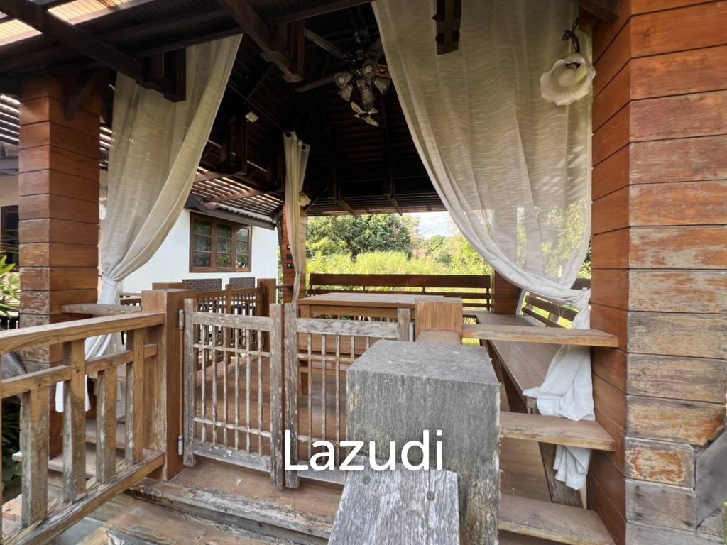 ขายบ้านพร้อมที่ดิน 2 ไร่ใกล้มหาวิทยาลัยและสนามบินในต.บ้านดู่