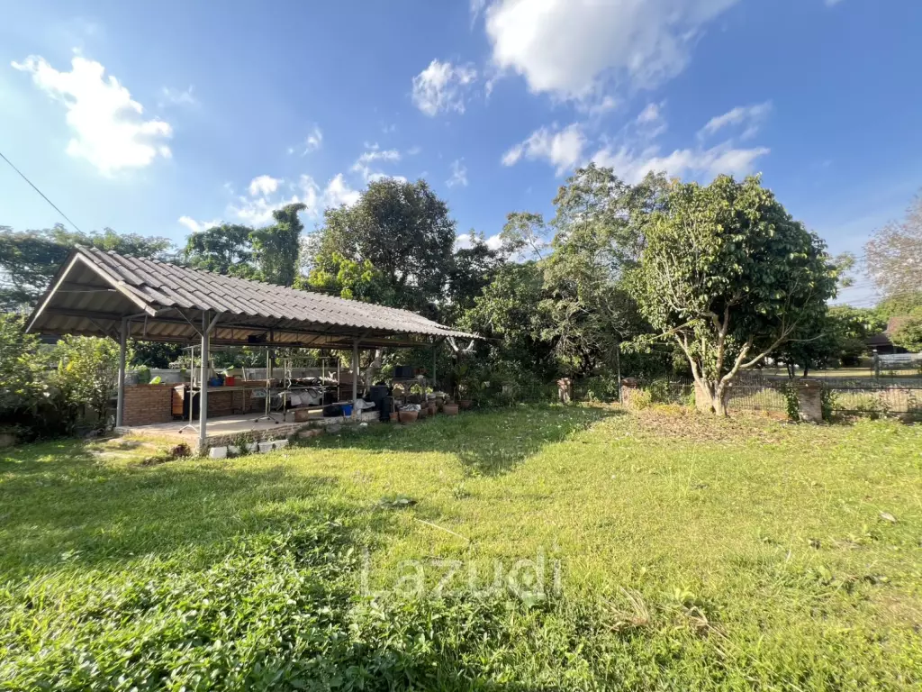 ขายบ้านพร้อมที่ดิน 2 ไร่ใกล้มหาวิทยาลัยและสนามบินในต.บ้านดู่