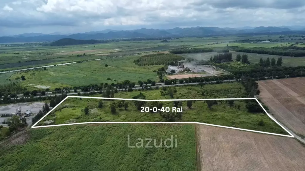 Prime Freehold 20-0-40  Land in Scenic Hua Hin with Access From Bypass Cha Am - Pranburi