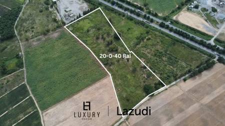Prime Freehold 20-0-40  Land in Scenic Hua Hin with Access From Bypass Cha Am - Pranburi