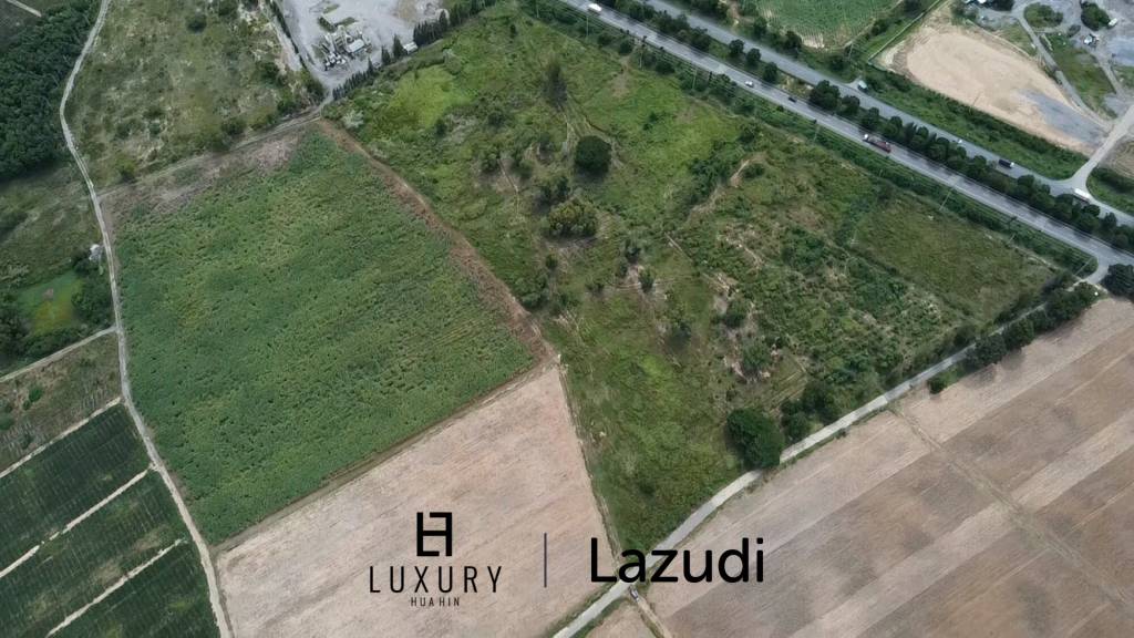 Prime Freehold 20-0-40  Land in Scenic Hua Hin with Access From Bypass Cha Am - Pranburi