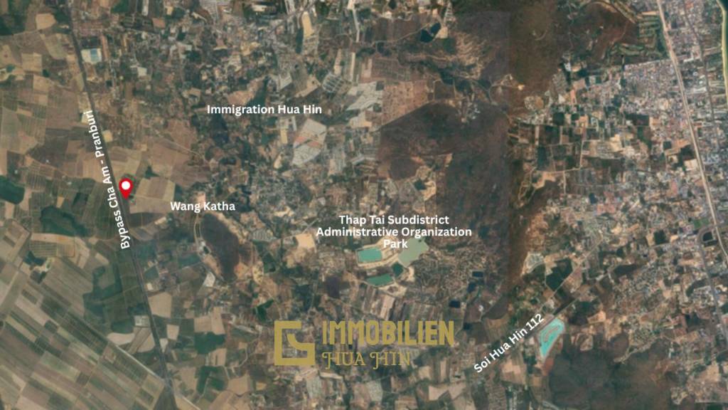 Erstklassiges 32.000 qm Grundstück im malerischen Hua Hin
