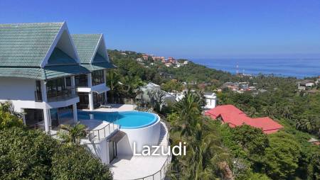 Newly Renovated 4-Bedroom Seaview Villa in Bang Por, Koh Samui