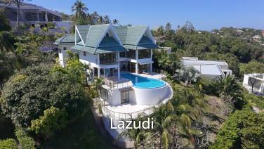 Newly Renovated 4-Bedroom Seaview Villa in Bang Por, Koh Samui