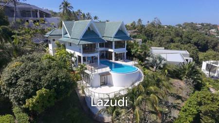 Newly Renovated 4-Bedroom Seaview Villa in Bang Por, Koh Samui