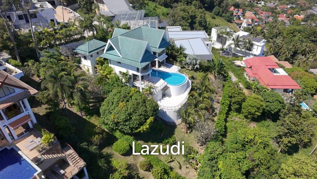 Newly Renovated 4-Bedroom Seaview Villa in Bang Por, Koh Samui