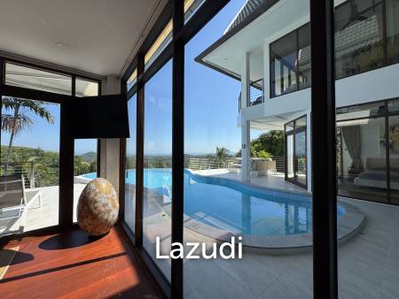 Newly Renovated 4-Bedroom Seaview Villa in Bang Por, Koh Samui