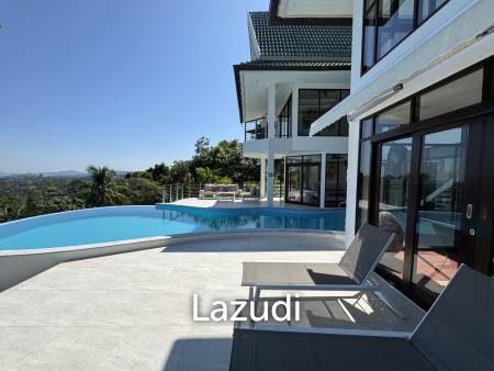 Newly Renovated 4-Bedroom Seaview Villa in Bang Por, Koh Samui