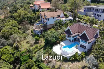 Newly Renovated 4-Bedroom Seaview Villa in Bang Por, Koh Samui