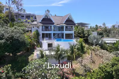 Newly Renovated 4-Bedroom Seaview Villa in Bang Por, Koh Samui