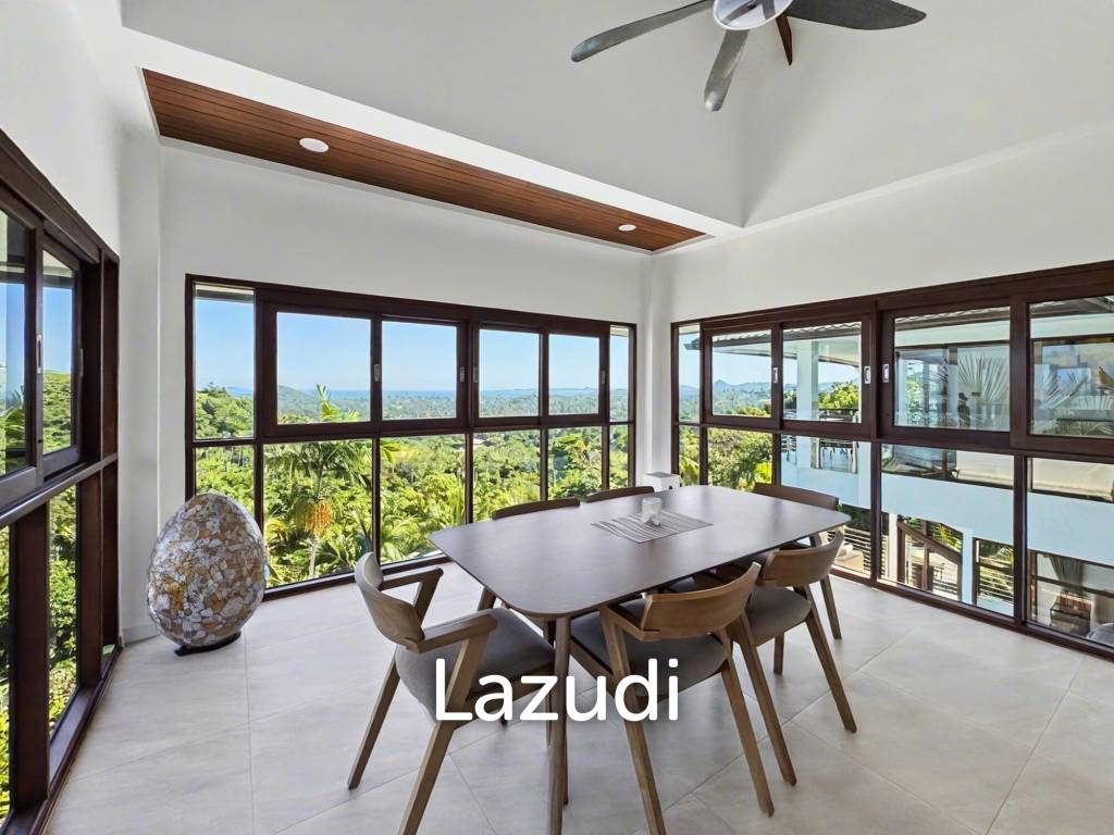 Newly Renovated 4-Bedroom Seaview Villa in Bang Por, Koh Samui