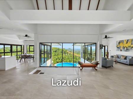 Newly Renovated 4-Bedroom Seaview Villa in Bang Por, Koh Samui