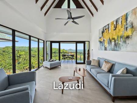 Newly Renovated 4-Bedroom Seaview Villa in Bang Por, Koh Samui