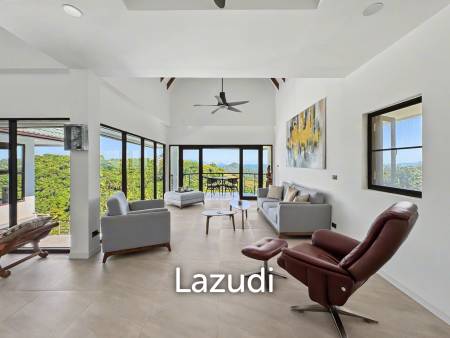 Newly Renovated 4-Bedroom Seaview Villa in Bang Por, Koh Samui