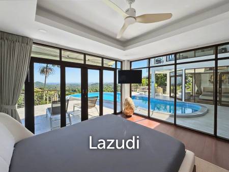 Newly Renovated 4-Bedroom Seaview Villa in Bang Por, Koh Samui