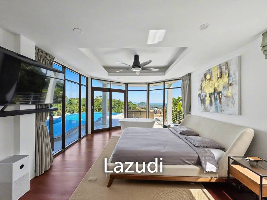 Newly Renovated 4-Bedroom Seaview Villa in Bang Por, Koh Samui