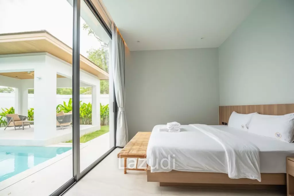 Brand New 5-Bedroom Pool Villa for Rent in Chalong