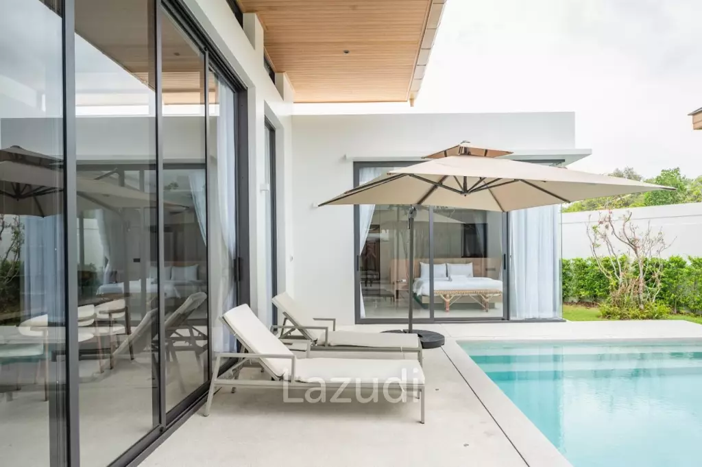 Brand New 5-Bedroom Pool Villa for Rent in Chalong