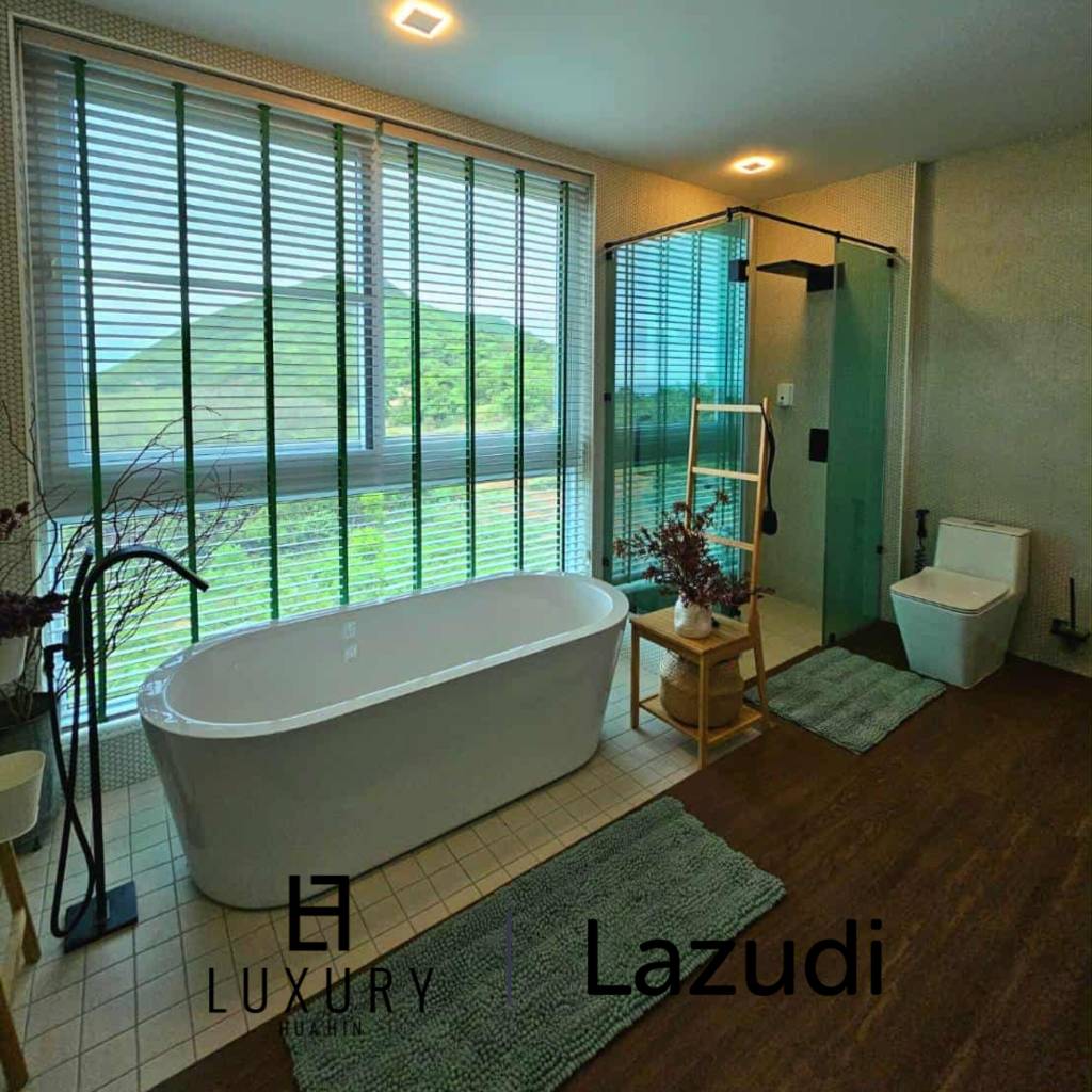 วิลล่าทันสมัยพร้อมสวนสวยที่อ่าวน้อย ประจวบคีรีขันธ์