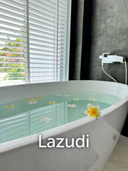 Modern Villa with Mountain and Sunset Views