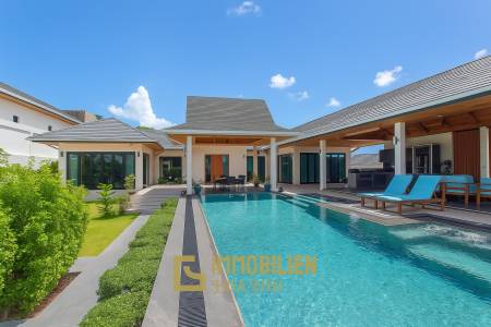 วิลล่าวิวเขาสุดพรีเมียม! ใกล้หัวหิน พร้อมสระน้ำเกลือ 12 ม. และโซลาร์ 10kW